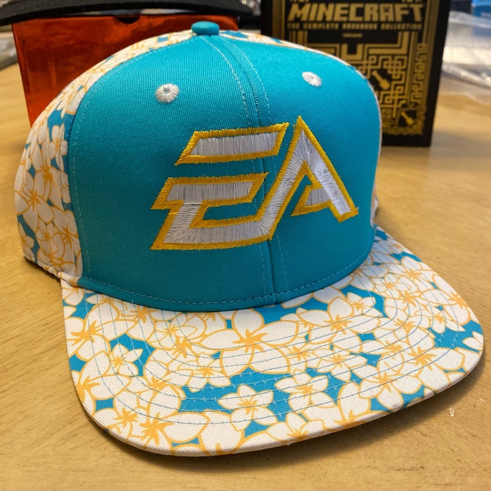 LIMITED EDITION – EA Sport SnapBack-The Teal Plumeria